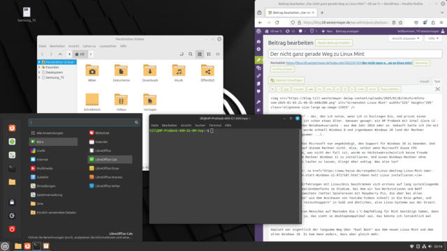 Screenshot Linux Mint